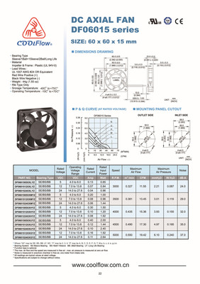 通信設(shè)備與網(wǎng)通設(shè)備散熱風(fēng)扇6015液壓長(zhǎng)壽命軸承12V直流風(fēng)扇詳解